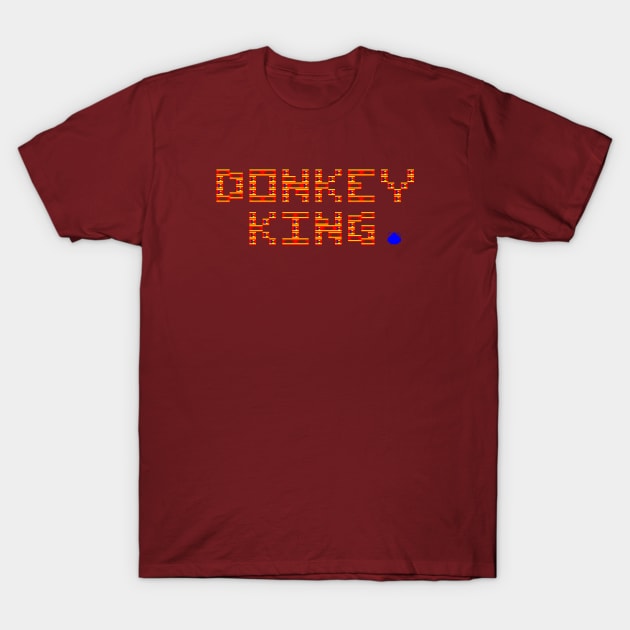 Donkey King - Logo T-Shirt by RetroTrader